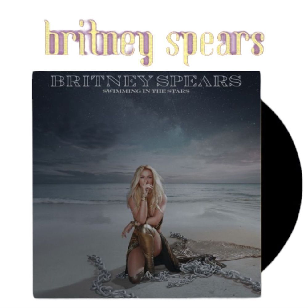 NEW Britney Spears Swimming In The Stars Limited LP Vinyl Record